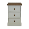 Farrow 3 Drawer Bedside Cabinet